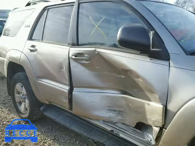 2004 TOYOTA 4RUNNER SR JTEZU14R240025736 image 9