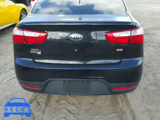2013 KIA RIO LX KNADM4A33D6257515 зображення 9
