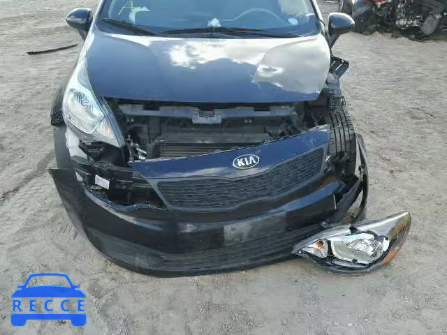 2013 KIA RIO LX KNADM4A33D6257515 зображення 8