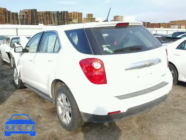 2013 CHEVROLET EQUINOX LS 2GNALBEK6D1112451 image 2