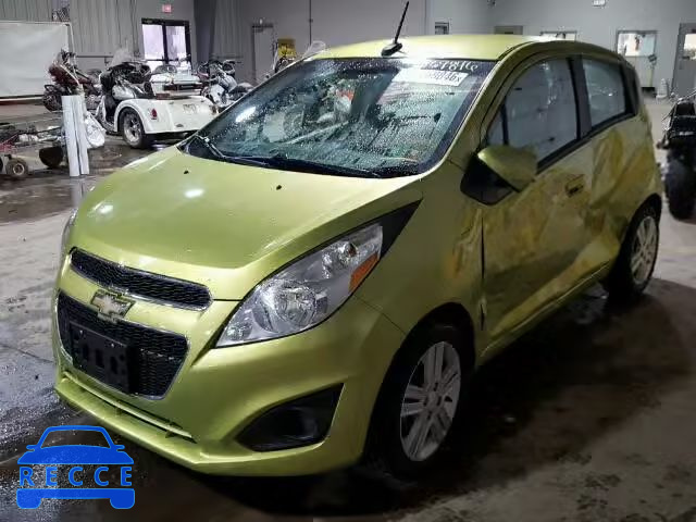 2013 CHEVROLET SPARK 1LT KL8CD6S92DC577738 image 1