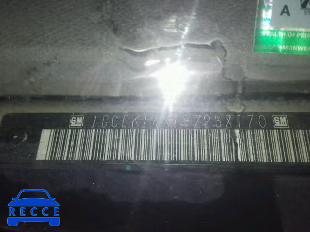 2009 CHEVROLET SILVERADO 1GCEK14X19Z238770 image 9