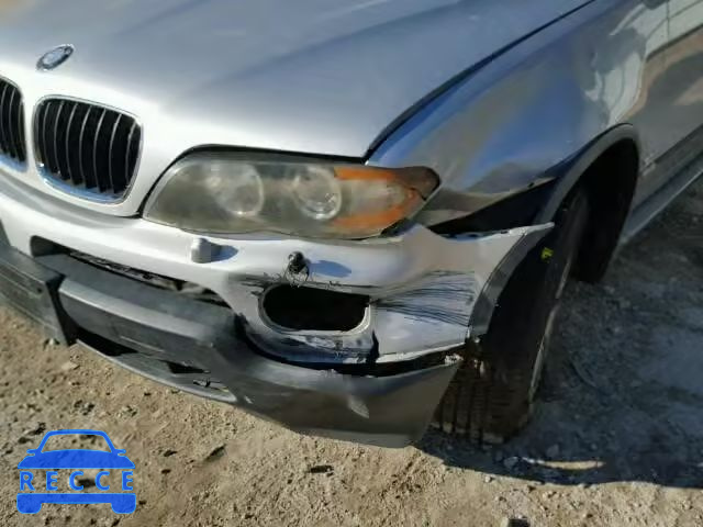 2006 BMW X5 3.0I 5UXFA13586LY33944 зображення 9