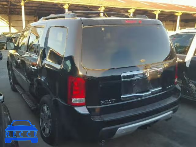 2011 HONDA PILOT TOUR 5FNYF3H92BB044558 image 2