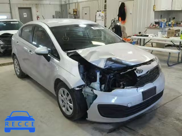 2014 KIA RIO LX KNADM4A30E6349201 image 0
