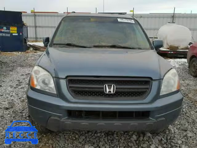 2005 HONDA PILOT EXL 2HKYF18555H002053 Bild 8