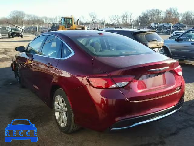 2015 CHRYSLER 200 LIMITE 1C3CCCAB5FN758597 image 2