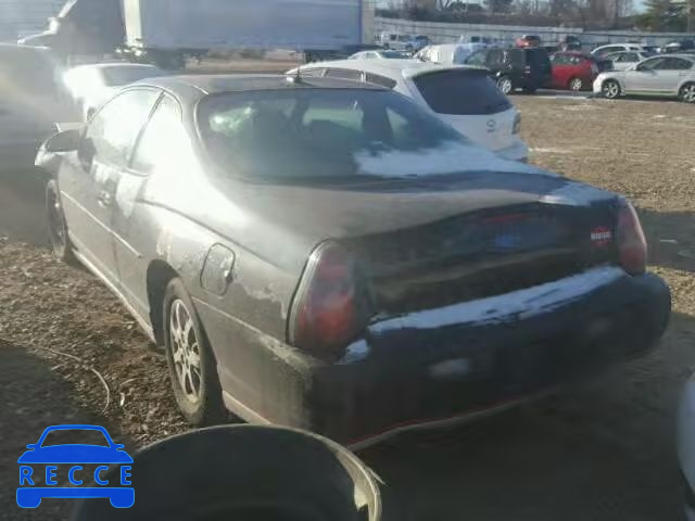 2005 CHEVROLET MONTE CARL 2G1WW12E259154349 зображення 2