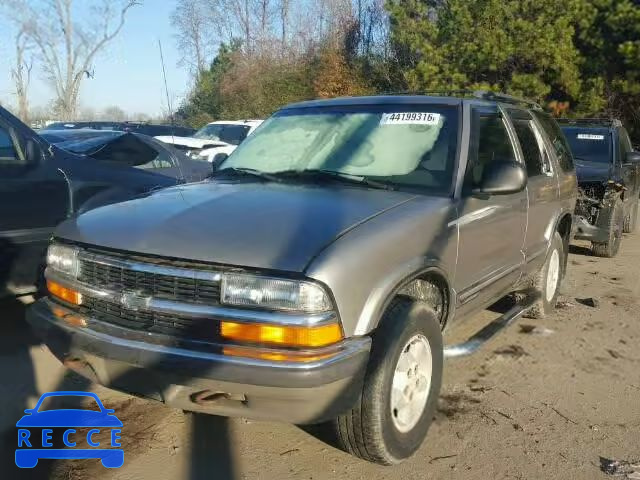 1998 CHEVROLET BLAZER 1GNDT13W7WK150240 image 1