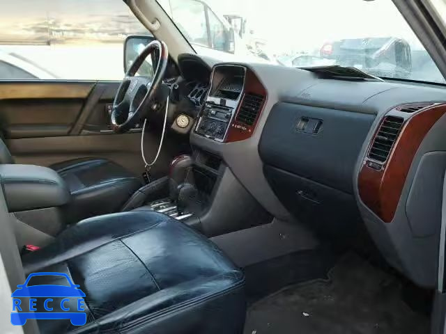 2003 MITSUBISHI MONTERO LI JA4NW51S73J601254 image 4