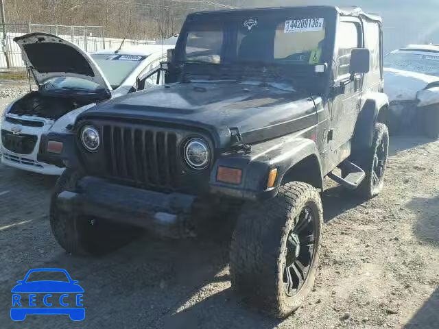 2002 JEEP WRANGLER S 1J4FA59S52P736767 image 1