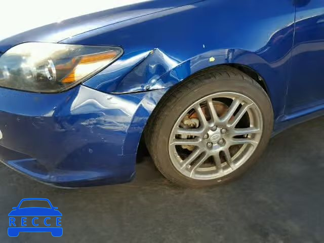 2009 TOYOTA SCION TC JTKDE167290287327 image 9