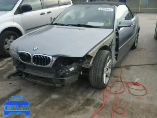 2004 BMW 325CI WBABW33454PL29911 зображення 1
