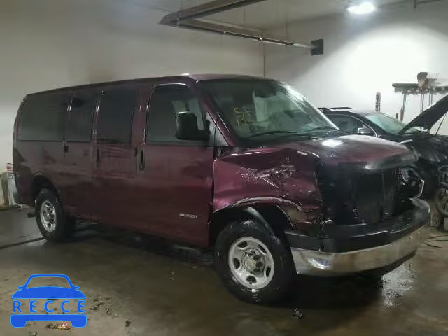 2004 CHEVROLET EXPRESS G2 1GAGG25U541247816 image 0