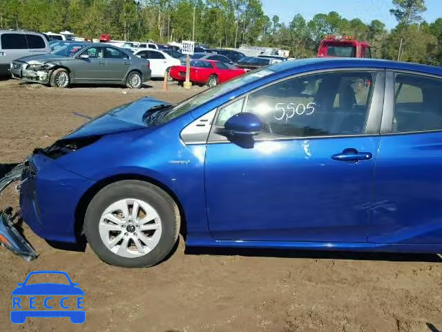 2016 TOYOTA PRIUS JTDKBRFU0G3519706 зображення 9