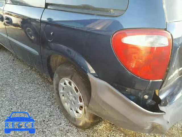 2002 CHRYSLER VOYAGER 1C8GJ25322B514867 зображення 9