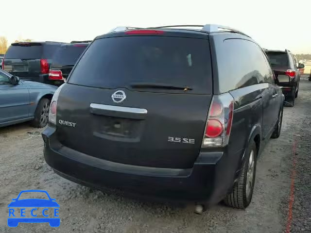 2007 NISSAN QUEST S/SE 5N1BV28U17N134683 image 3