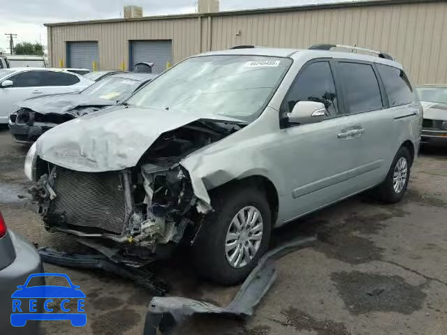 2012 KIA SEDONA LX KNDMG4C76C6461881 image 1