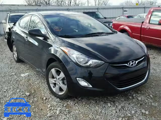 2013 HYUNDAI ELANTRA GL KMHDH4AE7DU913523 зображення 0