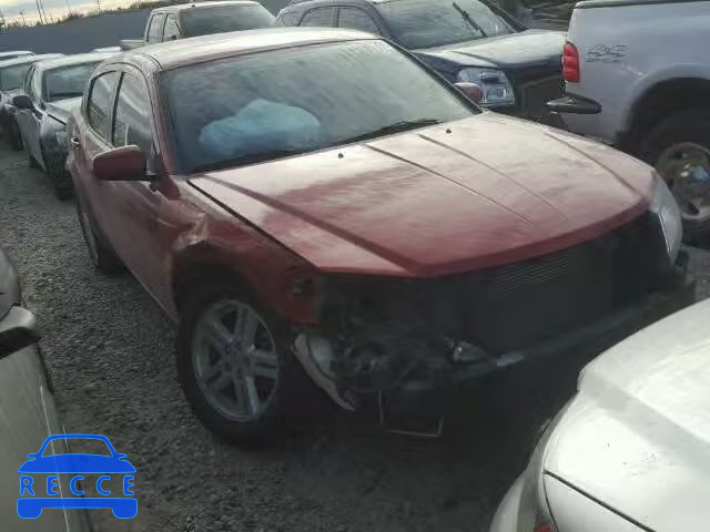 2012 DODGE AVENGER SX 1C3CDZCB1CN161889 image 0