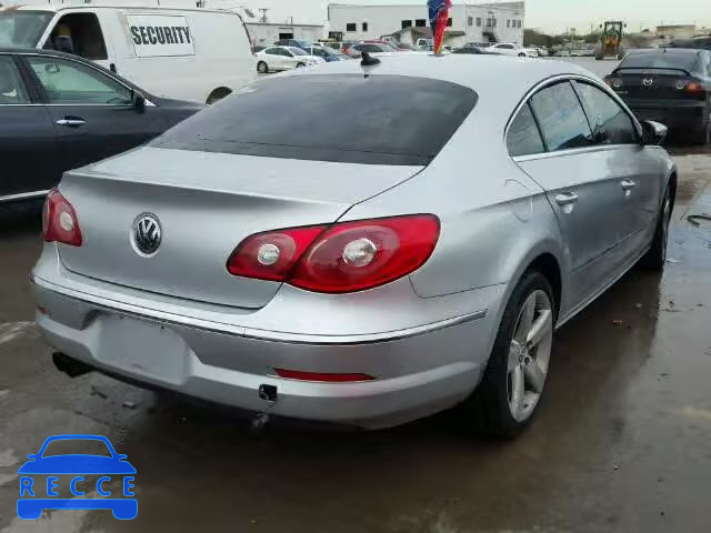 2012 VOLKSWAGEN CC LUXURY WVWHN7AN8CE515729 image 3