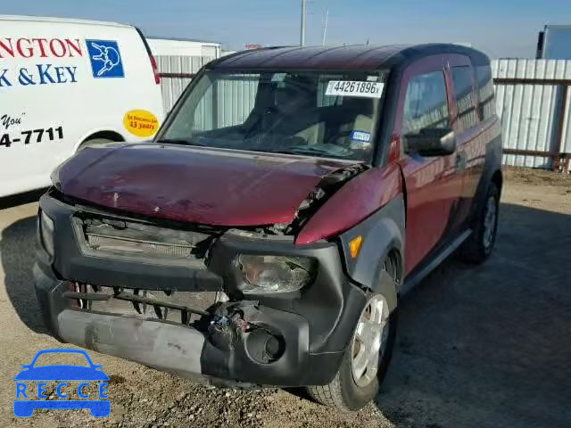 2008 HONDA ELEMENT LX 5J6YH183X8L013133 image 1