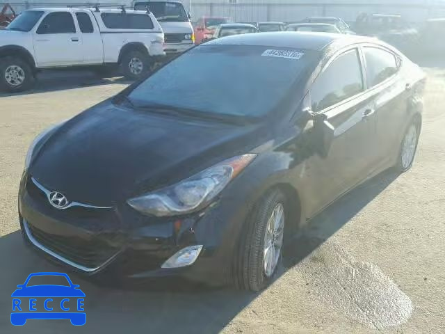2012 HYUNDAI ELANTRA GL KMHDH4AE6CU339821 image 1
