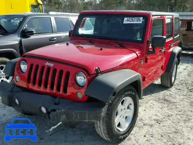 2014 JEEP WRANGLER U 1C4BJWDG8EL298593 image 1