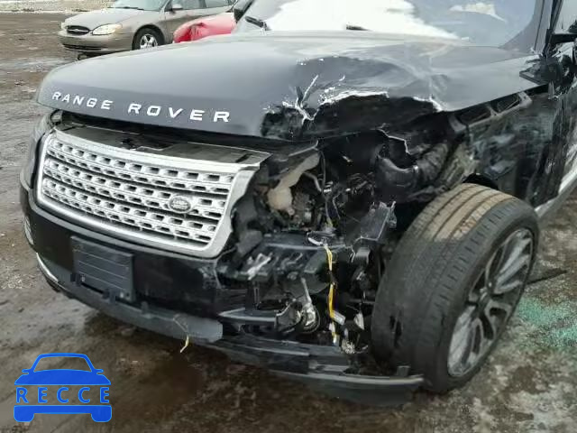 2016 LAND ROVER RANGE ROVE SALGS3EFXGA259602 image 9