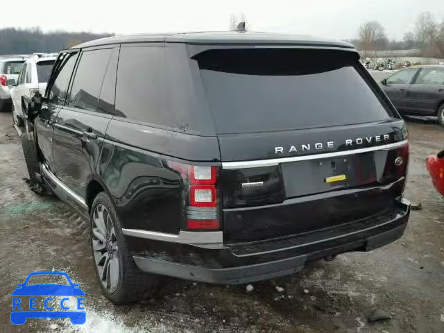 2016 LAND ROVER RANGE ROVE SALGS3EFXGA259602 зображення 2