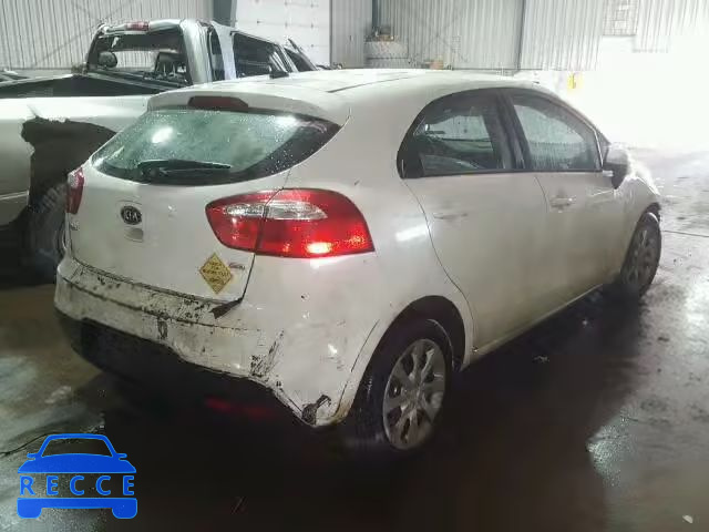2013 KIA RIO LX KNADM5A34D6126051 зображення 3