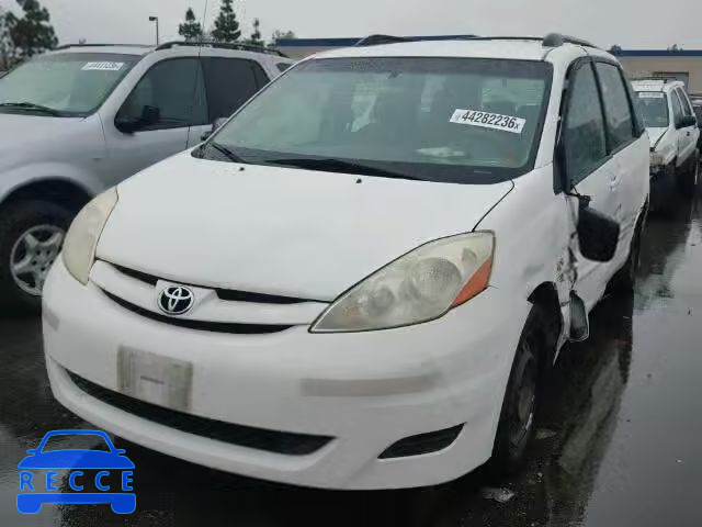 2008 TOYOTA SIENNA CE/ 5TDZK23C18S195974 image 1