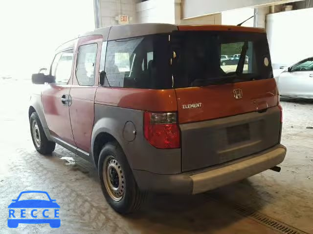 2004 HONDA ELEMENT LX 5J6YH18324L011239 image 2