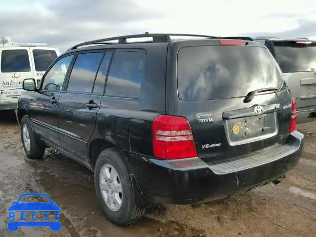 2001 TOYOTA HIGHLANDER JTEHF21A210004410 Bild 2