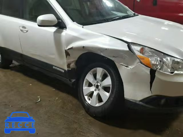 2010 SUBARU OUTBACK 2. 4S4BRCFC1A3332039 зображення 9