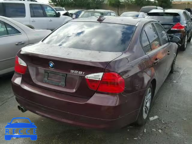 2008 BMW 328I SULEV WBAVC535X8F008887 image 3