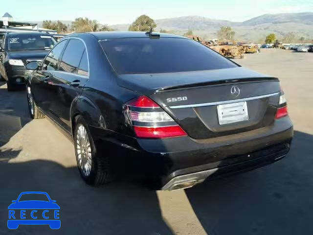 2007 MERCEDES-BENZ S550 WDDNG71X57A115032 image 2