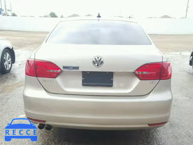 2014 VOLKSWAGEN JETTA SE 3VWD17AJ8EM262297 image 9
