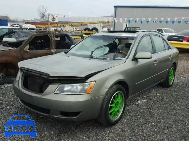 2008 HYUNDAI SONATA 5NPET46C68H336191 image 1