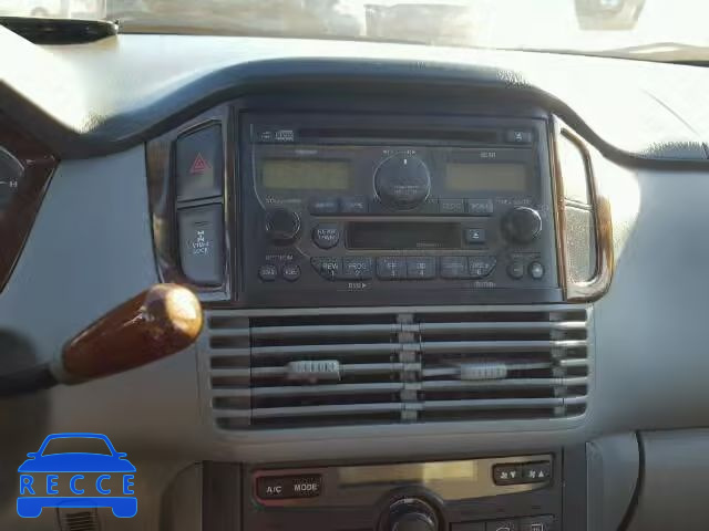 2003 HONDA PILOT EXL 2HKYF18633H557279 image 9