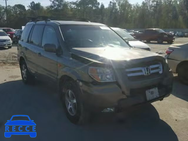 2007 HONDA PILOT EXL 5FNYF28657B039295 image 0