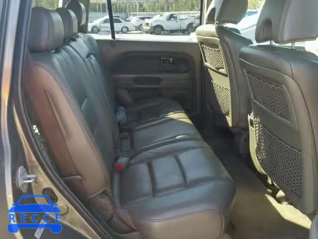 2007 HONDA PILOT EXL 5FNYF28657B039295 image 5