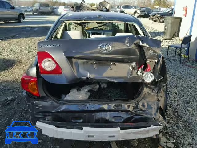 2009 TOYOTA COROLLA/S/ 2T1BU40E59C124073 image 9