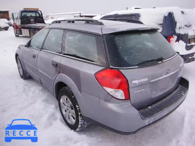 2009 SUBARU OUTBACK 4S4BP60C796313568 Bild 2