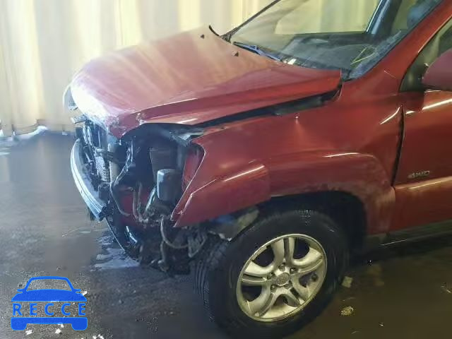 2007 KIA SPORTAGE E KNDJE723977358589 зображення 9