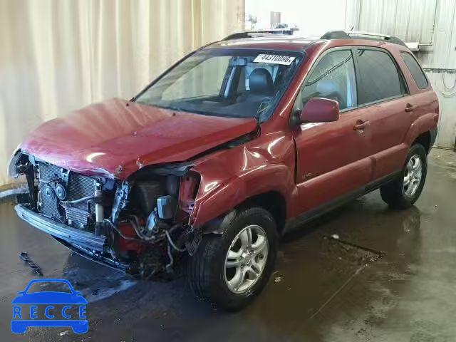 2007 KIA SPORTAGE E KNDJE723977358589 зображення 1