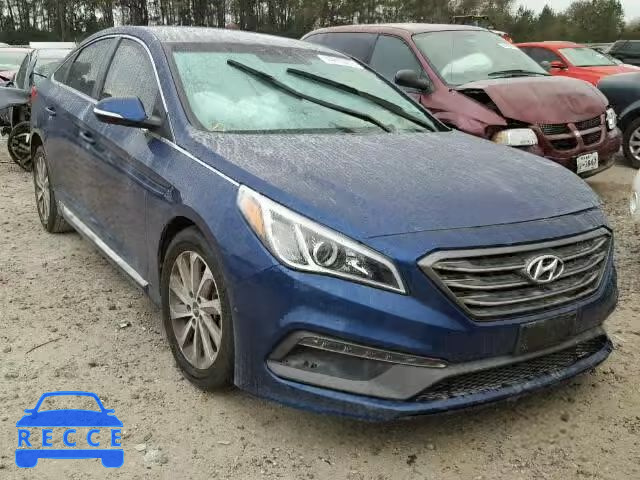 2015 HYUNDAI SONATA SPO 5NPE34AF7FH036674 зображення 0