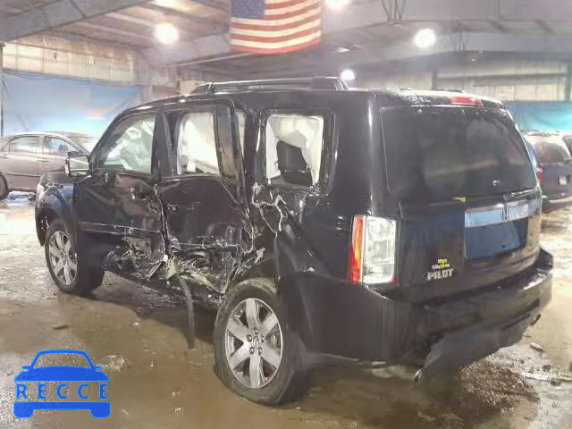 2013 HONDA PILOT TOUR 5FNYF4H92DB072336 image 2