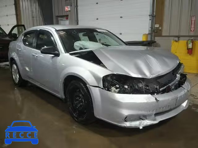 2012 DODGE AVENGER SE 1C3CDZAB2CN165212 зображення 0