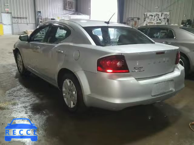 2012 DODGE AVENGER SE 1C3CDZAB2CN165212 зображення 2